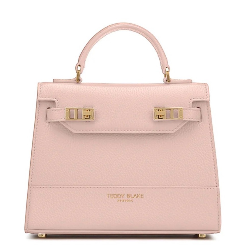 Teddy Blake Kim Stampato 9” Pink Handbag